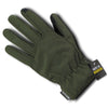 RapDom Soft Shell Olive Drab Winter Gloves w/ Touch Screen Device Tips-Cyberteez