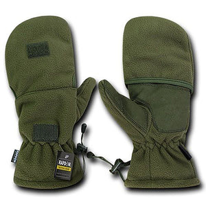 RapDom Fleece Shooter's Mittens Military Patrol Winter Shooting Gloves-Cyberteez