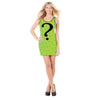 Riddler Superhero Womens Girls Tank Dress Batman Costume-Cyberteez