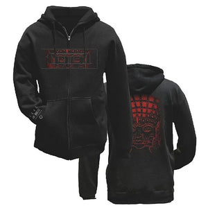 Tool Band Red Face Zip Hoody Sweatshirt-Cyberteez