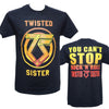 Twisted Sister You Can't Stop Rock And Roll T-Shirt-Cyberteez