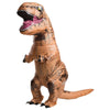 Jurassic World Park ADULT SIZE Inflatable T-Rex Dinosaur Blowup Costume-Cyberteez