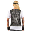 Biker Tattoo Vest Rocker Dude Men's Allover Longsleeve Costume T-Shirt-Cyberteez