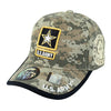 US Army Hat Digital Camouflage Embroidered US Military Cap Star Logo-Cyberteez