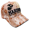 US Marines Hat Digital Camouflage The Few The Proud Embroidered USMC Military Cap-Cyberteez