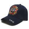 Veterans Of Foreign Wars Hat VFW Blue Adjustable Cap-Cyberteez