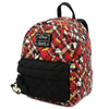 Loungefly Disney Mickey Mouse Plaid Mini Backpack-Cyberteez