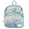 Loungefly Disney Frozen 2 Elsa Reversible Sequin Mini Backpack-Cyberteez