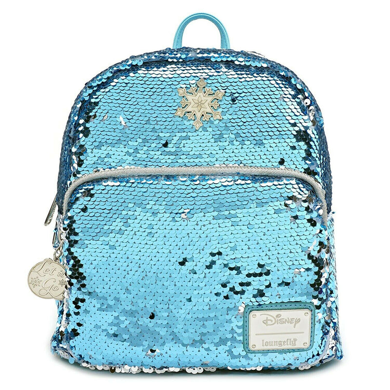 Loungefly Disney Princess Aurora Reversible Sequin Mini Backpack