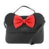 Loungefly Disney Minnie Mouse Ears And Bow Crossbody Bag Purse-Cyberteez