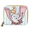 Loungefly Disney Dumbo Striped Zip Around Wallet-Cyberteez