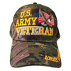 US Army Veteran Hat Digital Camo w/ Flag Eagle Logo Adjustable Cap-Cyberteez