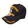 US Army Hat 101st Airborne Division Black Adjustable Cap-Cyberteez