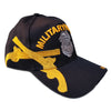 US Military Police Hat Black Adjustable Cap-Cyberteez