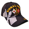 US Army Hat Signal Corps USASC Black Adjustable Cap-Cyberteez