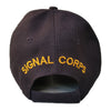 US Army Hat Signal Corps USASC Black Adjustable Cap-Cyberteez