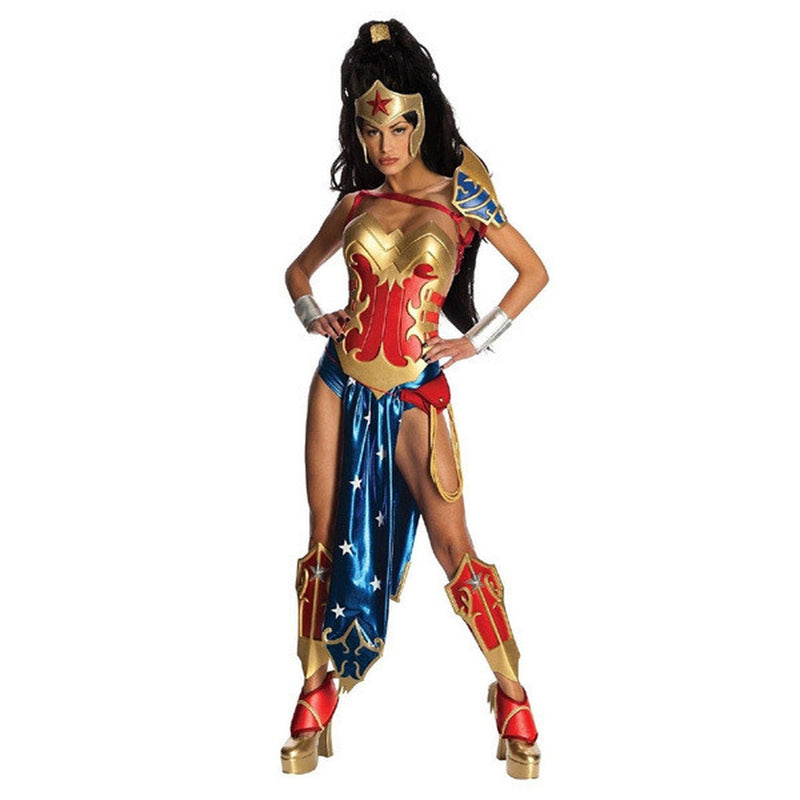 Wonder Woman AME-COMI Sexy Anime Costume Comicon LARP Cosplay Sizes XS -  Cyberteez
