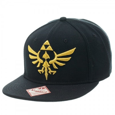 Legend Of Zelda Tri Force Logo Nintendo Mens Adjustable Snapback Hat Cap