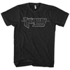 Thin Lizzy Logo Distressed T-Shirt-Cyberteez
