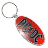 AC/DC Logo Metal Keychain-Cyberteez