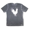 Alice In Chains Rooster Vintage Charcoal Gray T-Shirt-Cyberteez