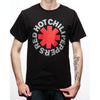Red Hot Chili Peppers Asterisk Logo Black T-Shirt-Cyberteez