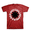 Red Hot Chili Peppers Asterisk Red T-Shirt-Cyberteez