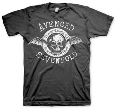 Avenged Sevenfold Origins Skull Bat T-Shirt