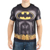 Batman Sublimated Men's Costume T-Shirt With Cape-Cyberteez