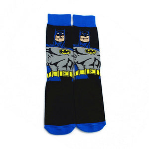 Batman Head Shot Crew Socks-Cyberteez