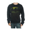 Batman Logo Distressed Crewneck Sweatshirt-Cyberteez