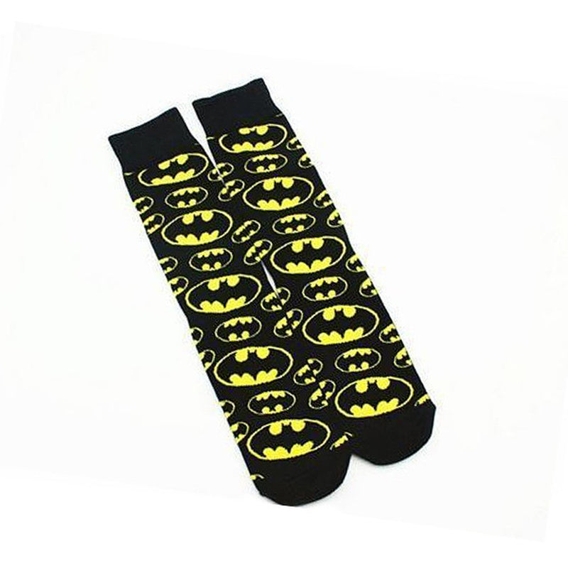 Batman Multi-Logo Crew Socks-Cyberteez
