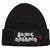 Black Sabbath Logo Patched Beanie Fold Cuff Knit Hat Cap