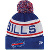 Buffalo Bills NFL New Era Biggest Fan Redux Pom Beanie Knit Hat-Cyberteez