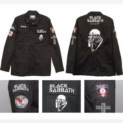 Black Sabbath Custom Patch Limited Edition Military Army Jacket