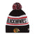 Chicago Blackhawks NHL New Era Biggest Fan Redux Pom Beanie Knit Hat