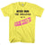 Sex Pistols Never Mind The Bollocks Album Cover Yellow T-Shirt