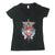 Bon Jovi Heart And Dagger Logo V-Neck Women's T-Shirt