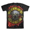 Guns N Roses Bloody Bullet Seal Logo Jumbo All Over Print T-Shirt-Cyberteez