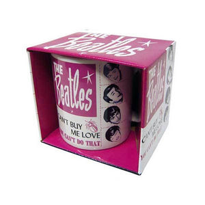 Beatles Can't Buy Me Love Boxed Ceramic Coffee Cup Mug-Cyberteez