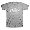 Capitol Records Classic Oval Logo Gray T-Shirt-Cyberteez