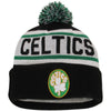 Boston Celtics NBA New Era Biggest Fan Redux Pom Beanie Knit Hat-Cyberteez