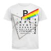 Pink Floyd Prism Chart Dark Side Of The Moon T-Shirt-Cyberteez