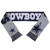 Dallas Cowboys NFL SPLIT LOGO Reversible Scarf-Cyberteez