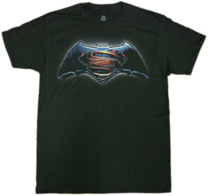 Batman VS Superman Dawn Of Justice Logo DC Comics T-Shirt-Cyberteez