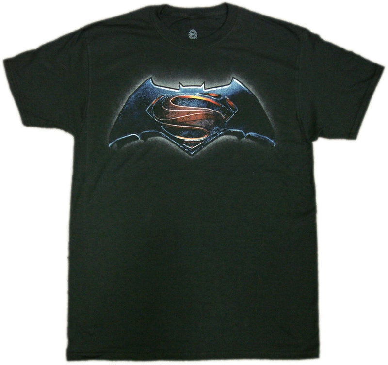 Batman VS Superman Dawn Of Justice Logo DC Comics T-Shirt-Cyberteez