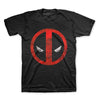 Deadpool Logo Distressed T-Shirt-Cyberteez