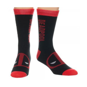 Deadpool Icon Crew Socks-Cyberteez