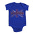 Def Leppard Union Jack Kids Infant Onesie Romper Creeper