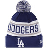 Los Angeles Dodgers MLB New Era Biggest Fan Redux Pom Beanie Knit Hat-Cyberteez